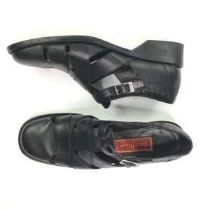 Cole Haan Cut Out Buckle Oxfords